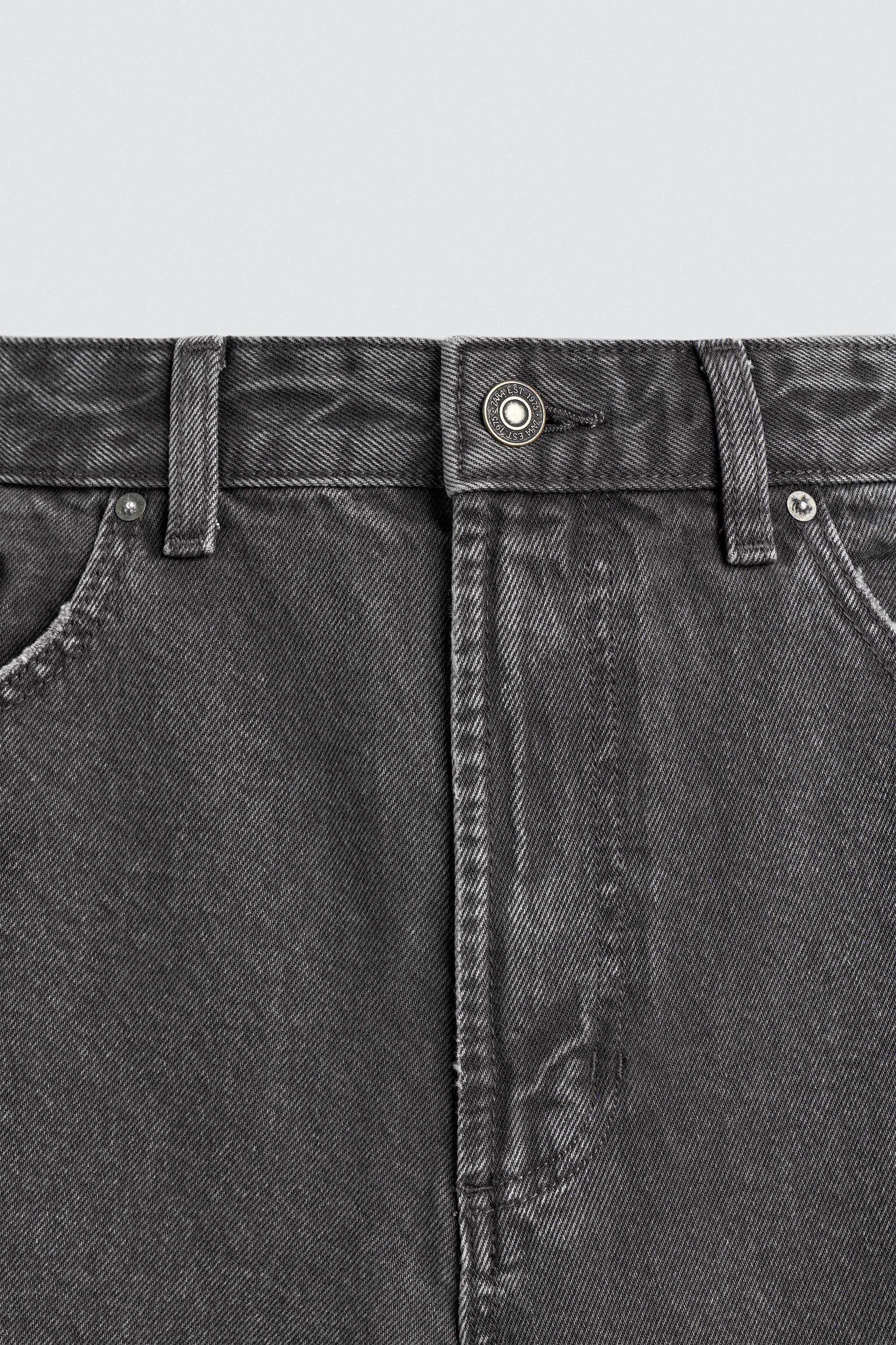 PANTALON BARREL FIT DÉLAVÉ